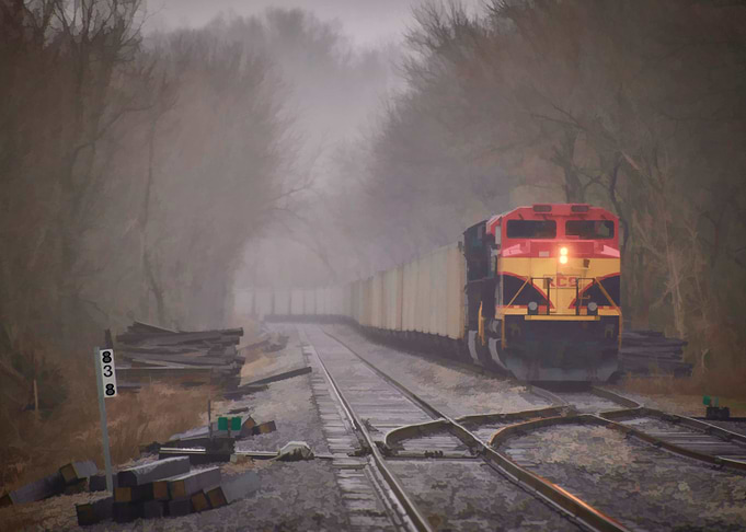 Kansas City Southern waiting for a crew