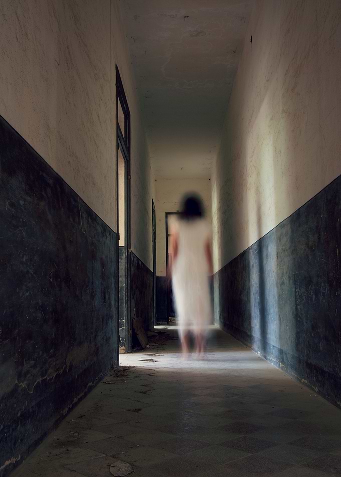 Soul in abandoned house