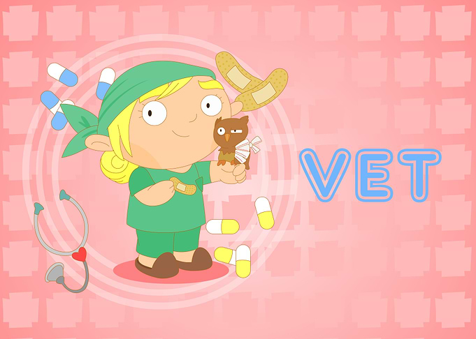 When I grow up, I want to be... Vet