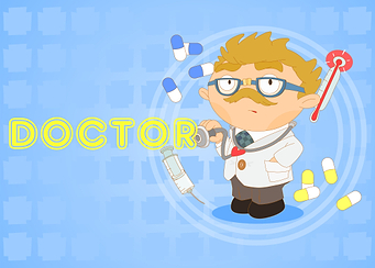 When I grow up, I want to be... doctor