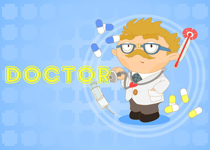 When I grow up, I want to be... doctor