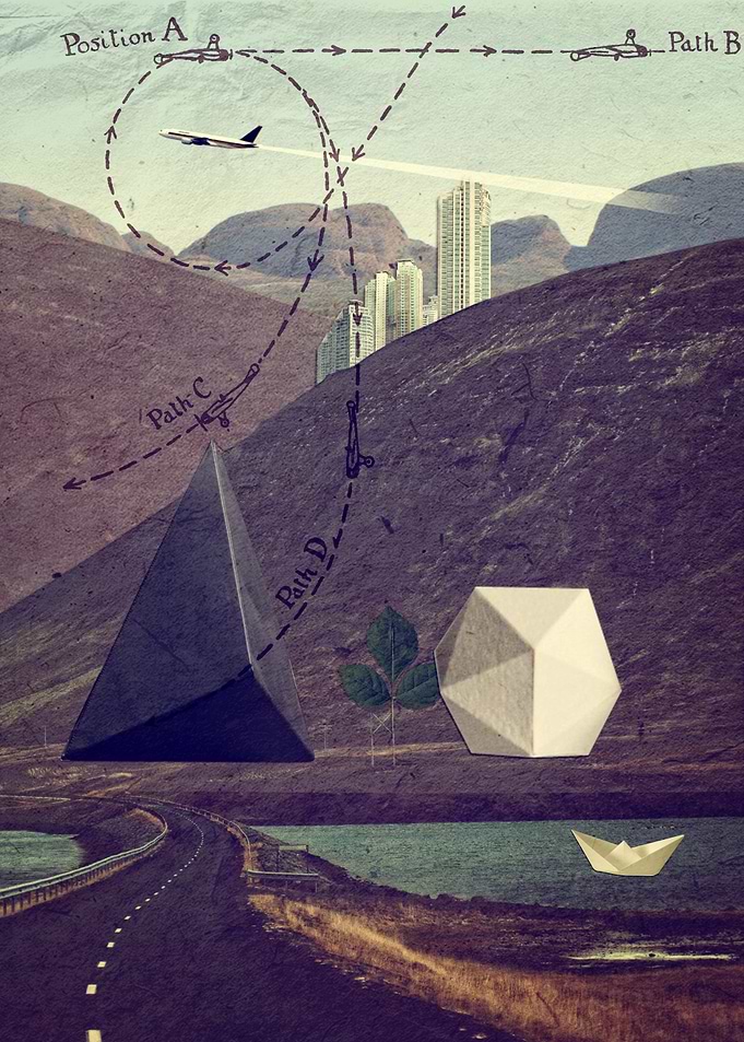 Collage from Distant Lands