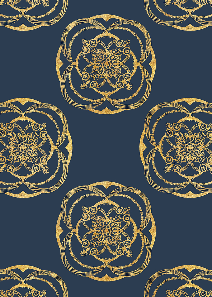 NIGHTS IN BLUE AND GOLD