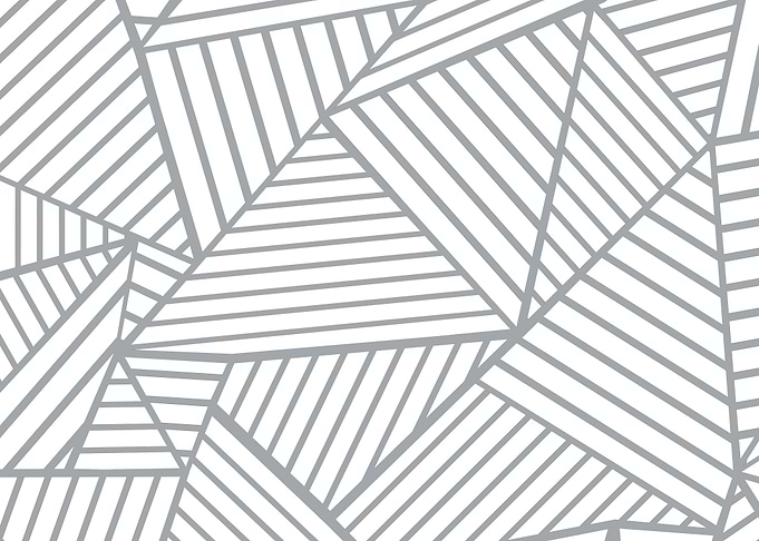 Abstract Zoom Grey on White