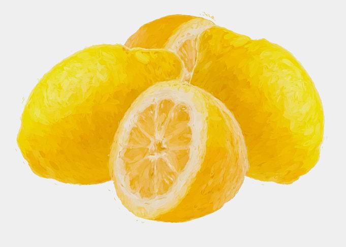 painted lemon