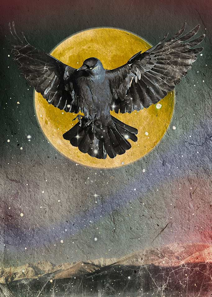 Collage Origin of the Night