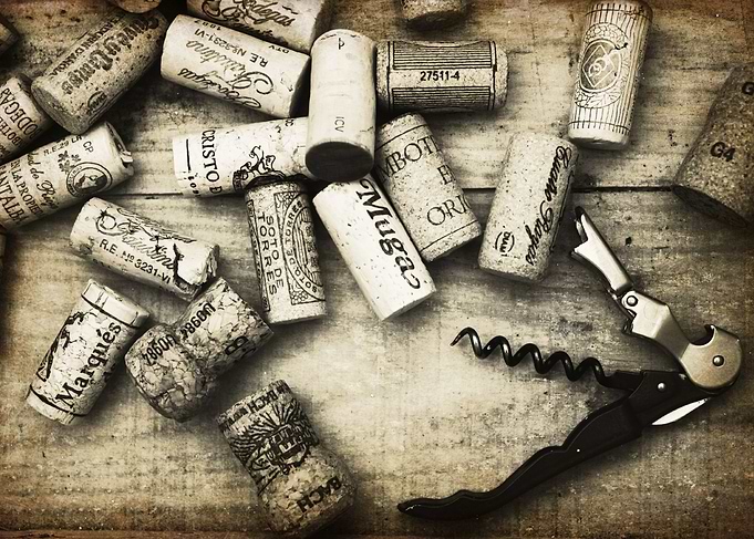 "Corked" is a collection on Spanish wine corks ...