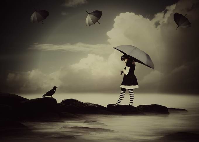 You can't cross the sea merely by standing and star ...