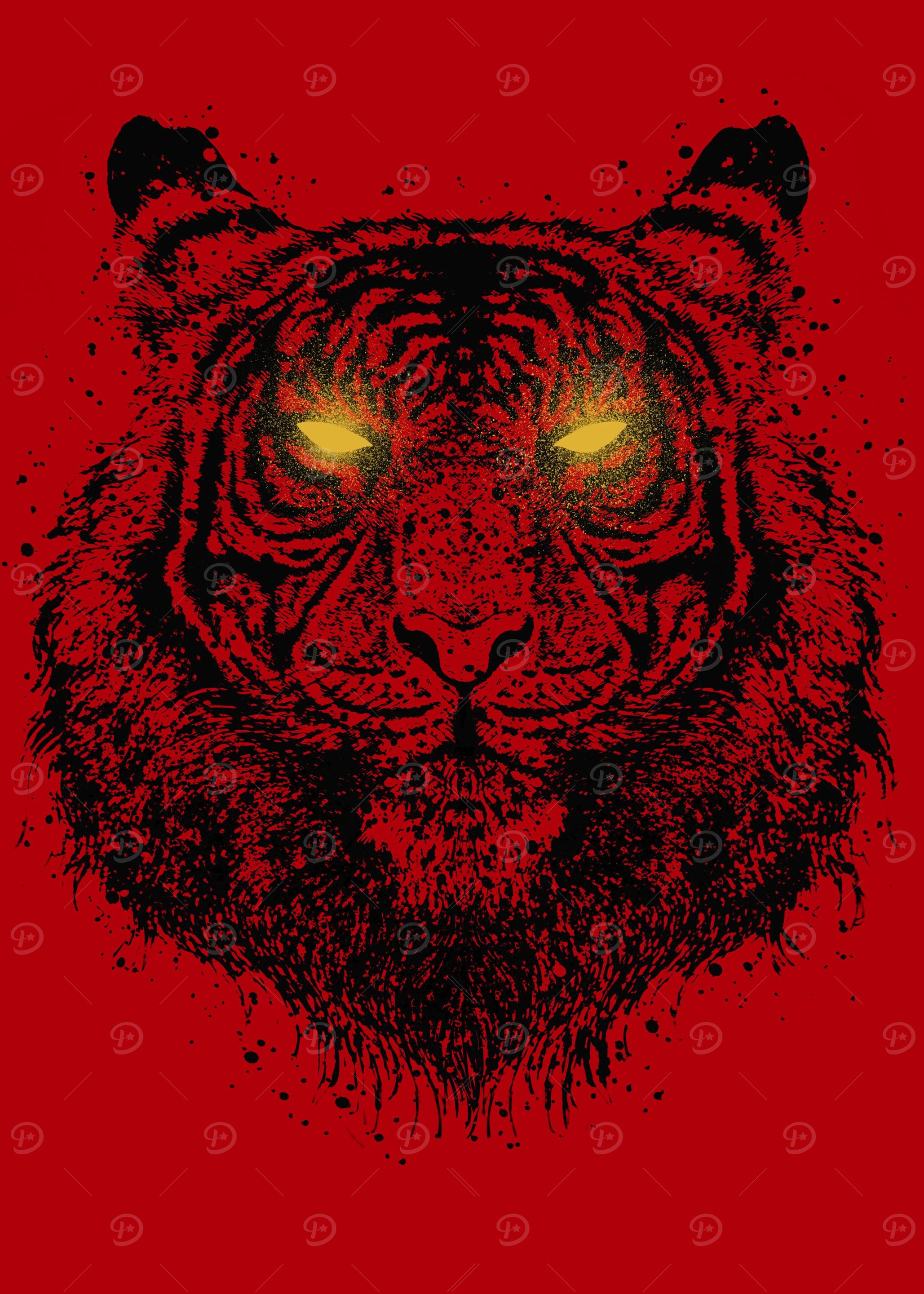 Tiger gaze