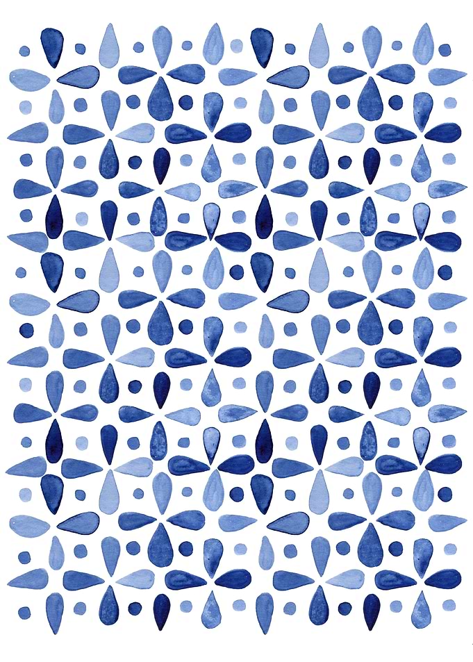 Imperfect Geometry Blue Pe