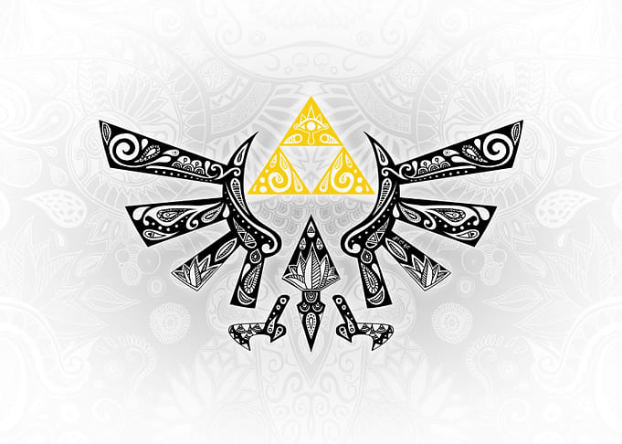 Zelda - Hyrule white