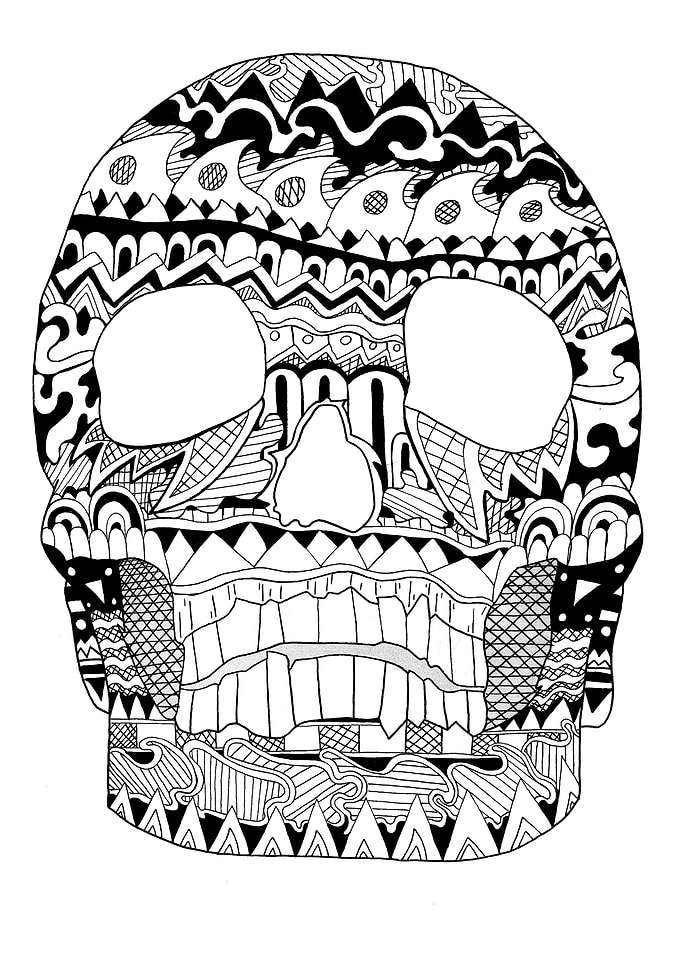Aztec Skull
