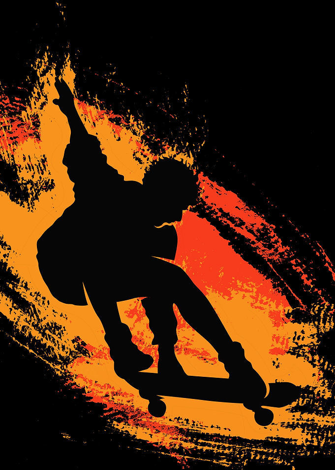 Skater - Skate - Paint Brushes