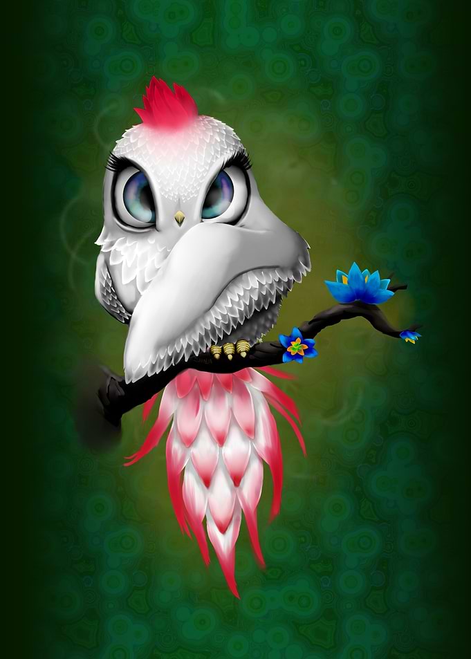 White Parrot