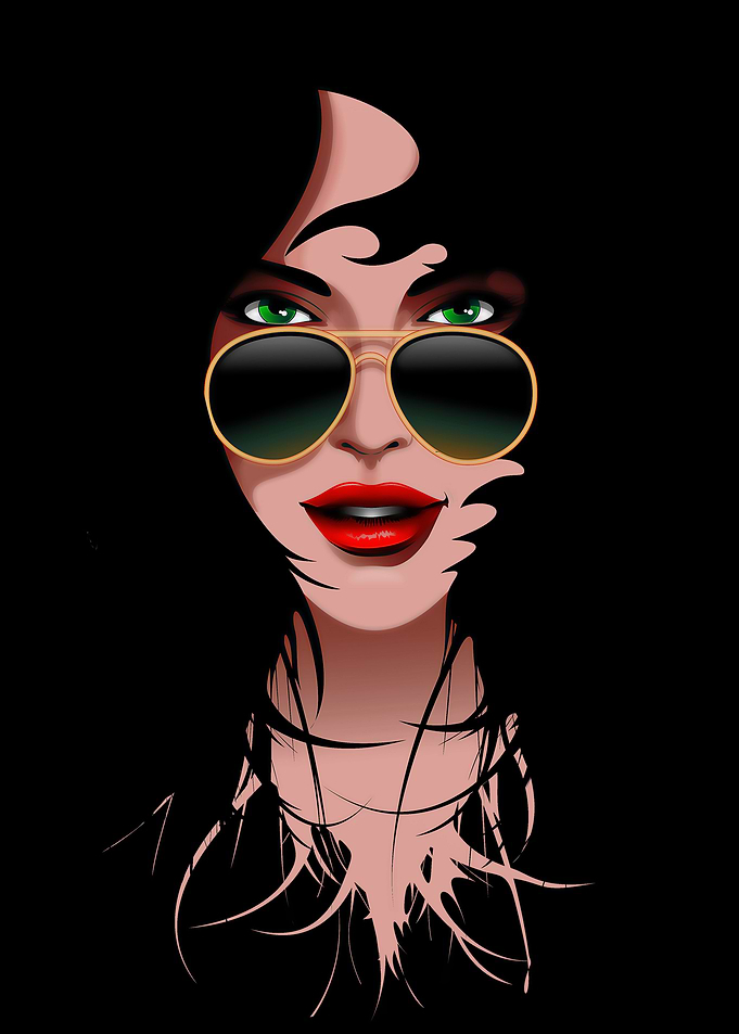 'Look at Me' Charming Girl Portrait