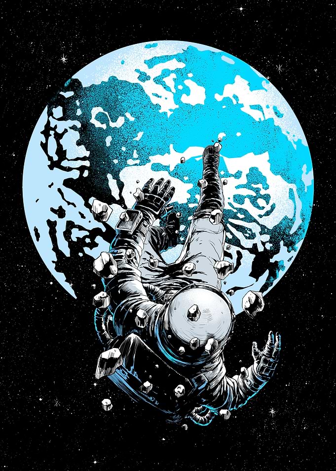 The lost astronaut