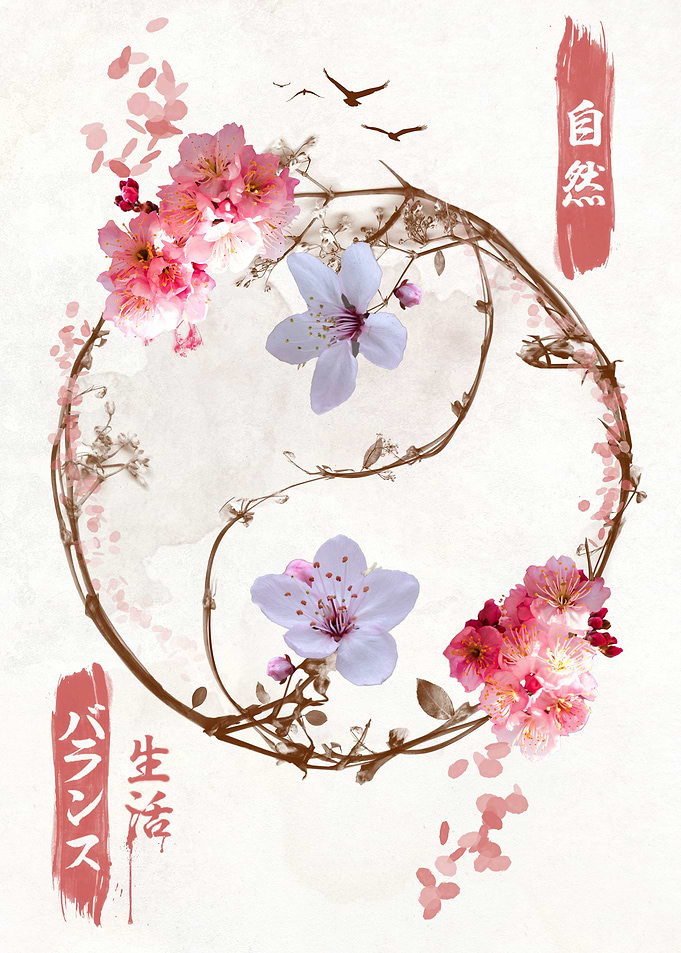 Eternal Balance: Yin and Yang design on life, nature an ...