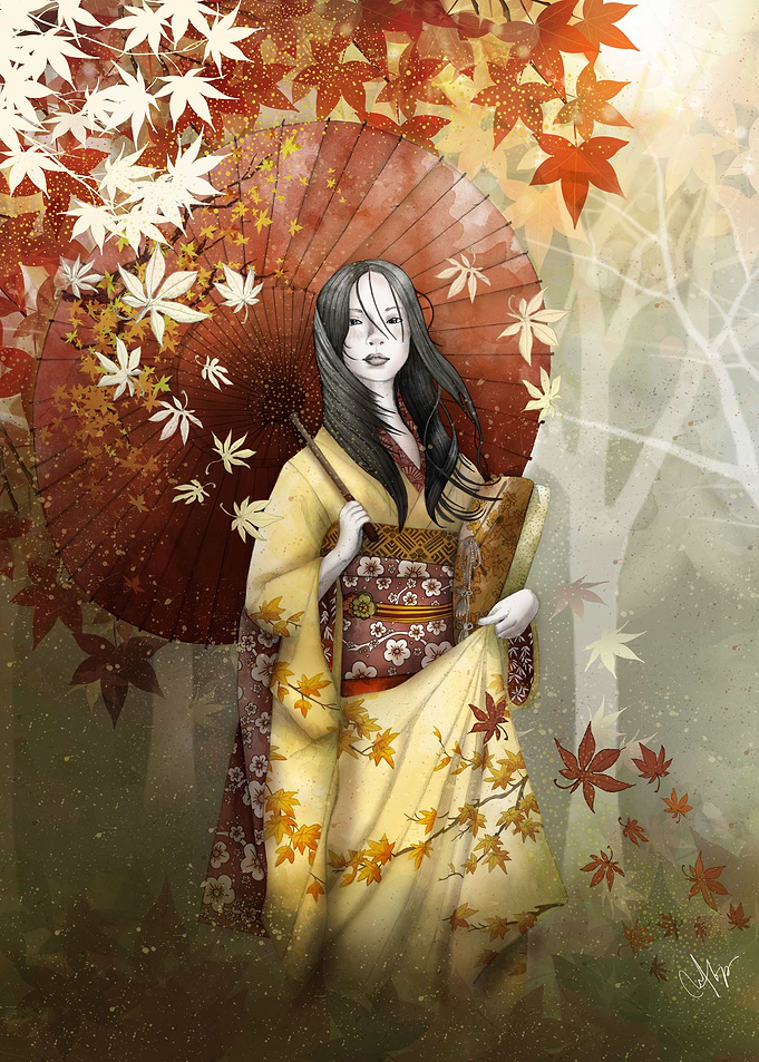 Bringing home a hint of autumn