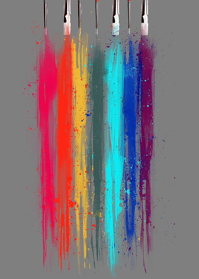 Paint abstract