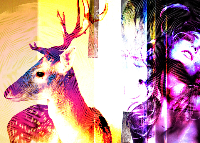 Abstract digital art titled Passion Principal
