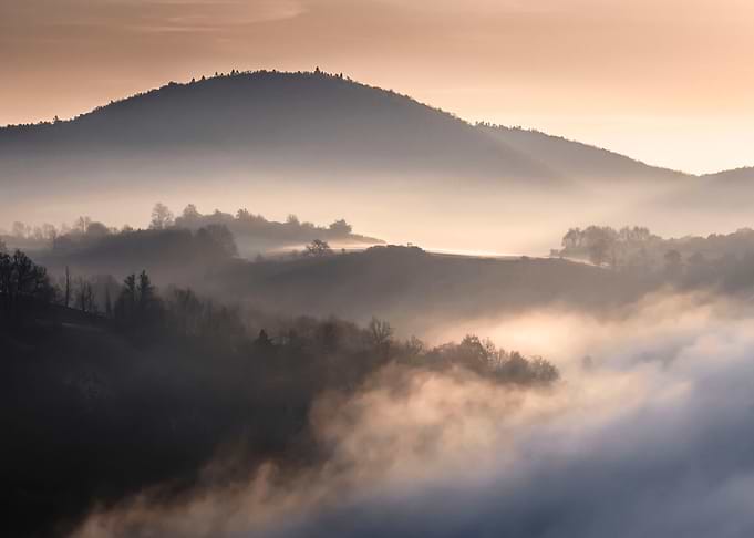 Morning Fog in Tetin