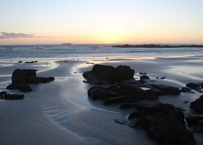 Empty beach