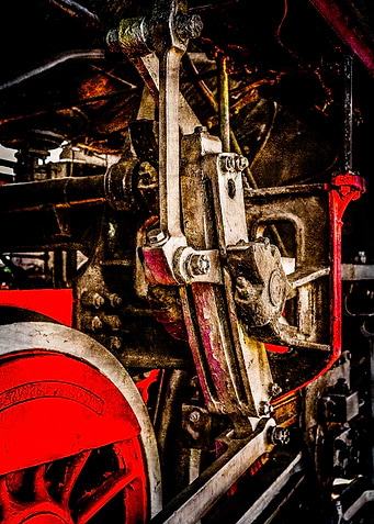 Steam Train Driving Gear