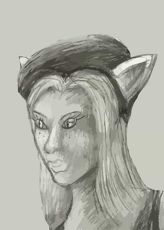 Fox lady white