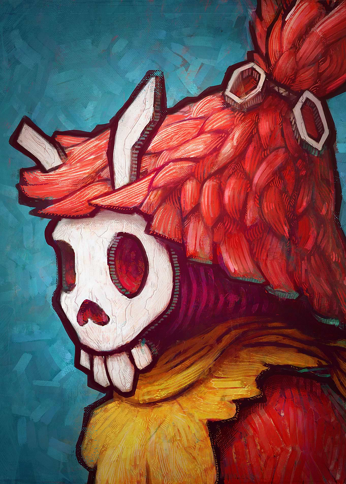 The Skull Mask by Ronan Lynam