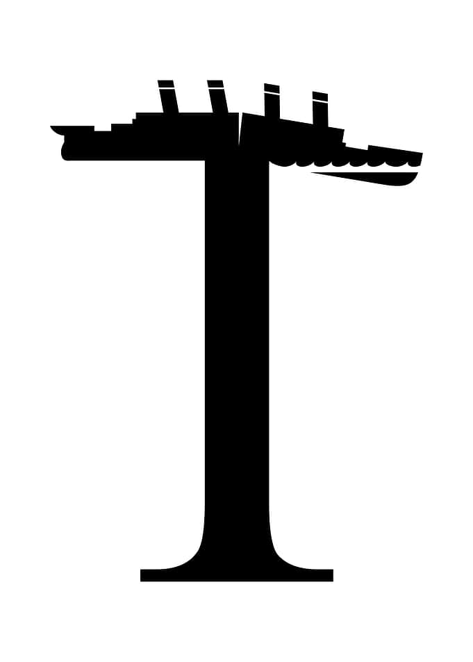 T for Titanic