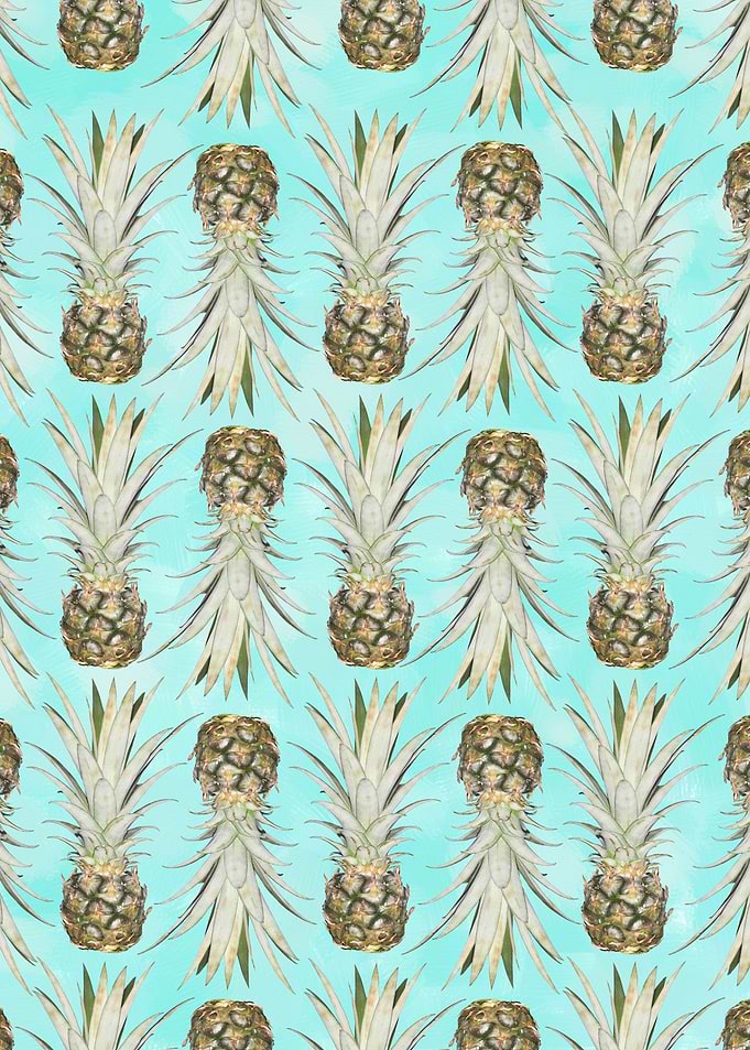 Pineapple Jungle - Aqua
