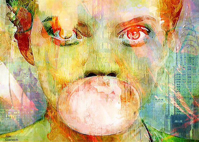 bubble gum girl
