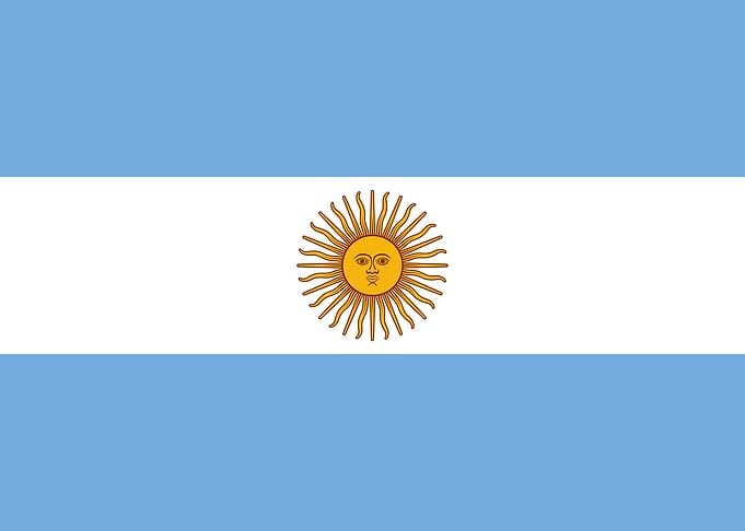 Flag of Argentina - Authentic version
