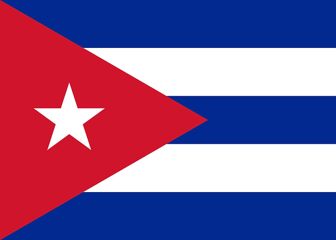 Flag of Cuba - Authentic version