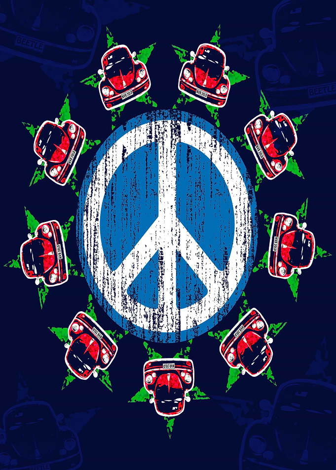 Vintage Peace Cars