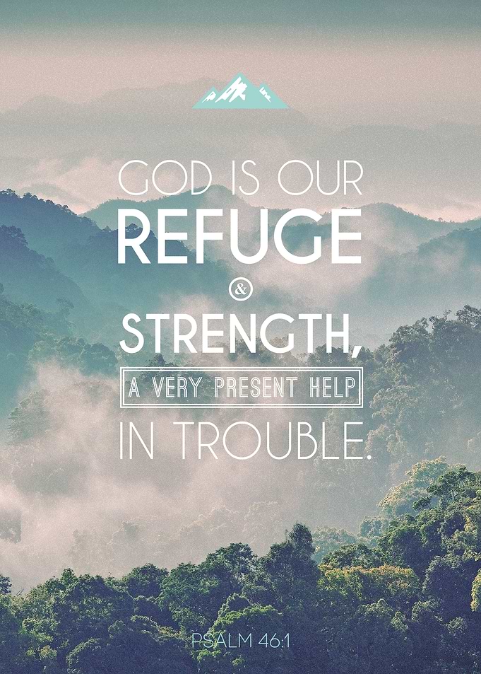 "God is our refuge and strength, a very present hel ...