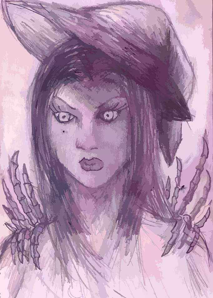 Purple witch