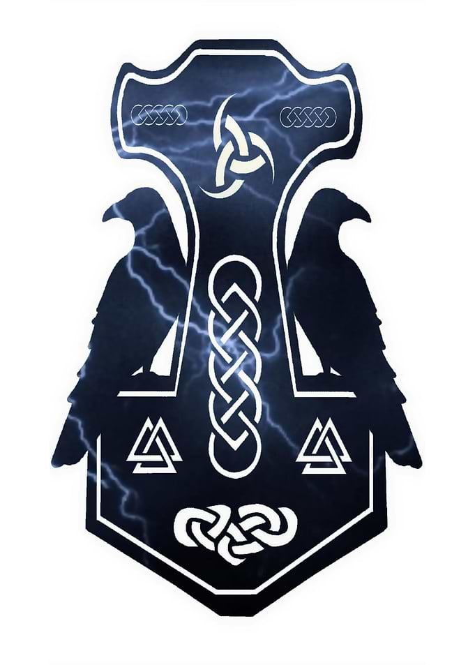 Lightning Bolt Thor's Hammer