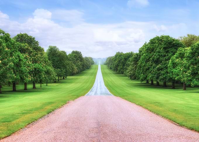 Windsor Castle - Long Walk