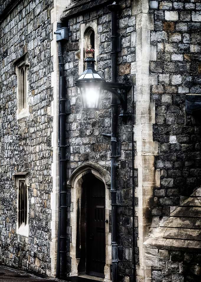 old medieval stone house