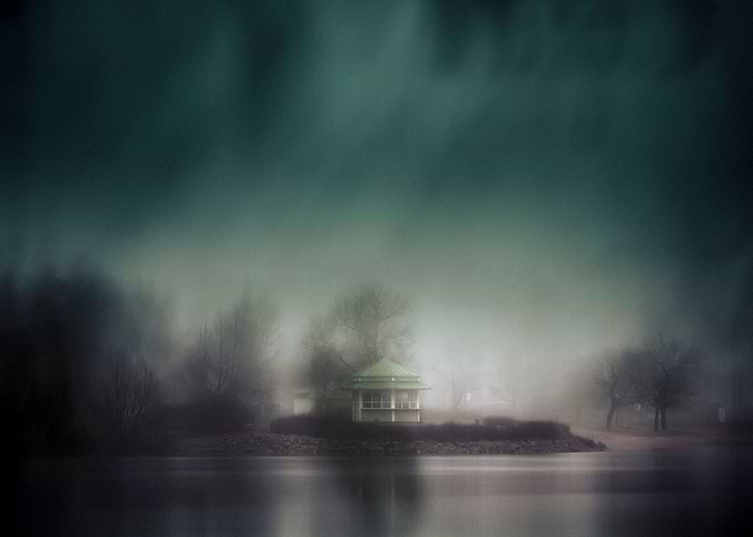 Foggy Riverside I