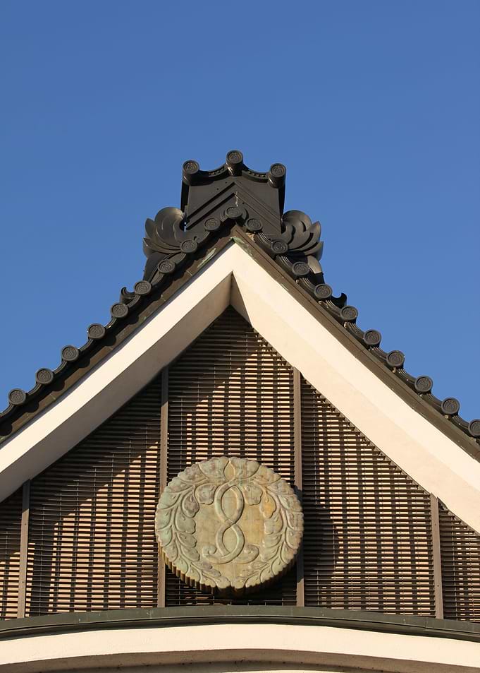 Japanese Rooftop Rooftop of Japanese building in downto ...