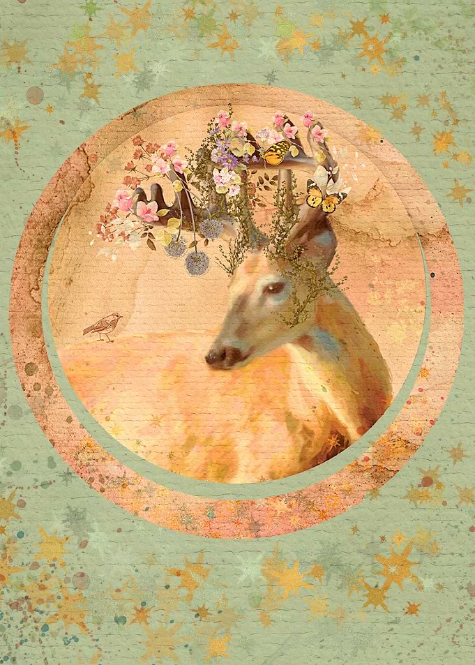 Forest Spirit Collage
