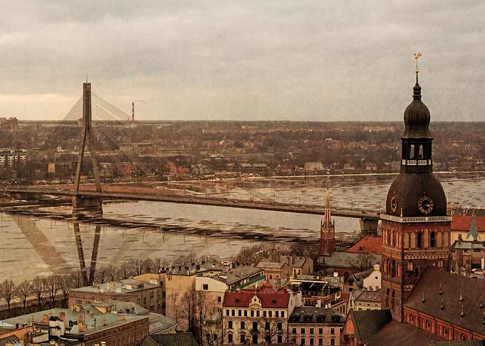 Riga from Above
