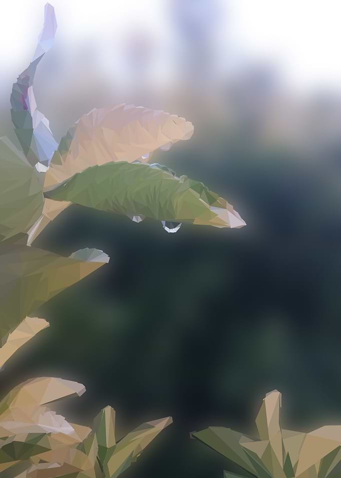 Low-Polygonal - Leaves