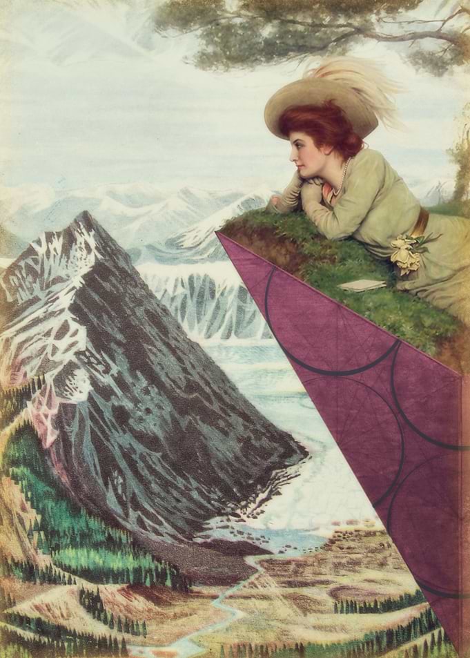 Collage of Contemplation