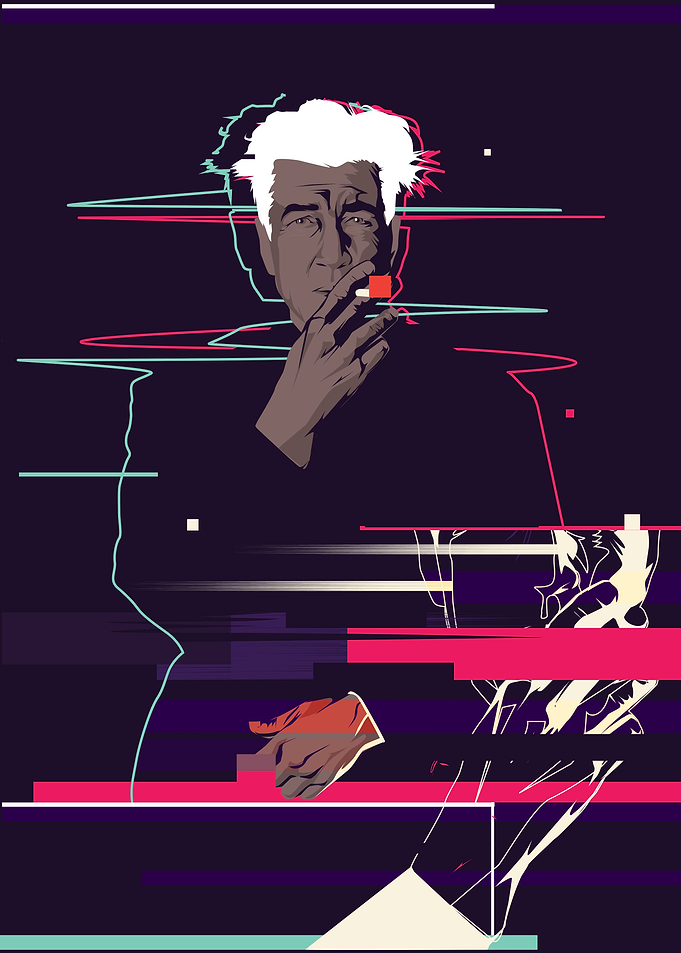 David Lynch - Glitch art