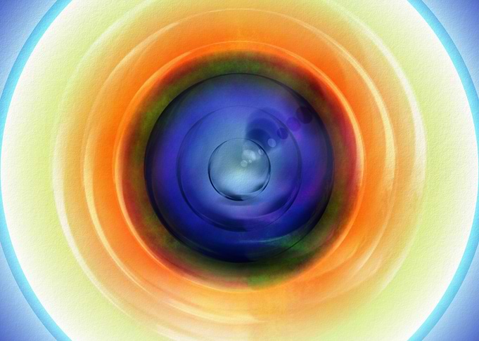 energetic circles and bubbles
