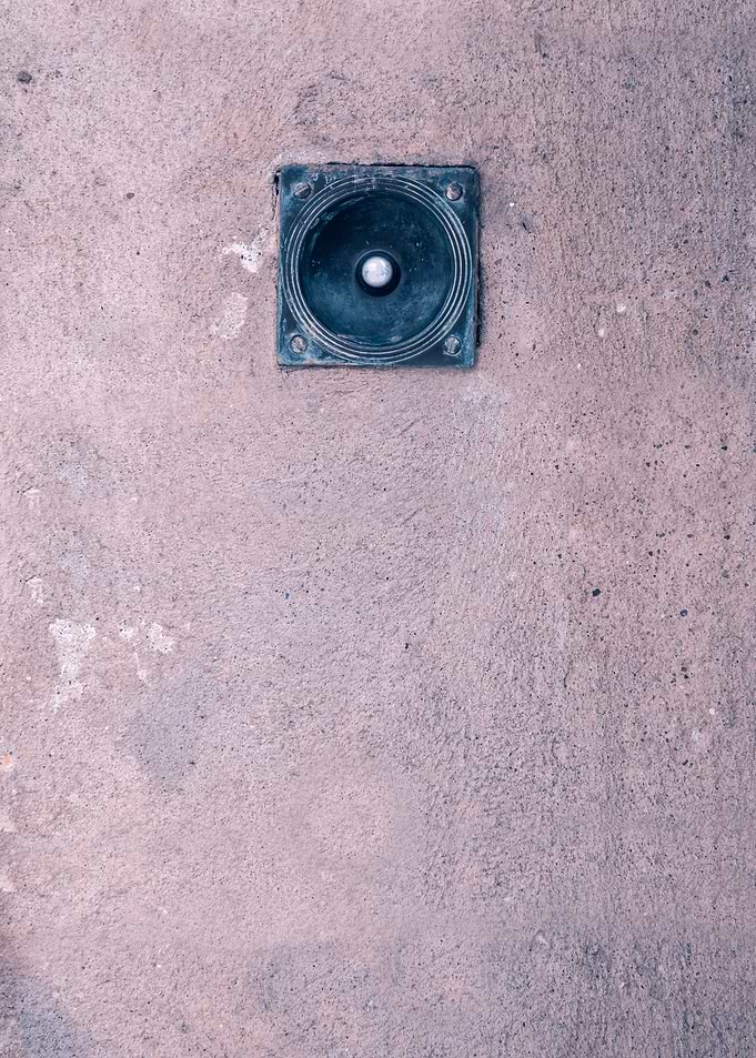 an old door bell