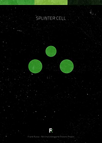Splinter Cell. Minimal Videogame Poster.